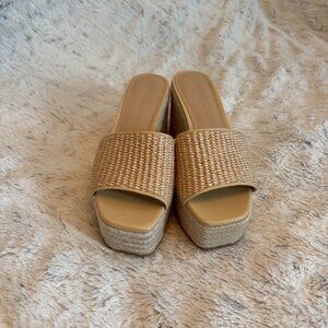 Veronica Beard Platform Sandals